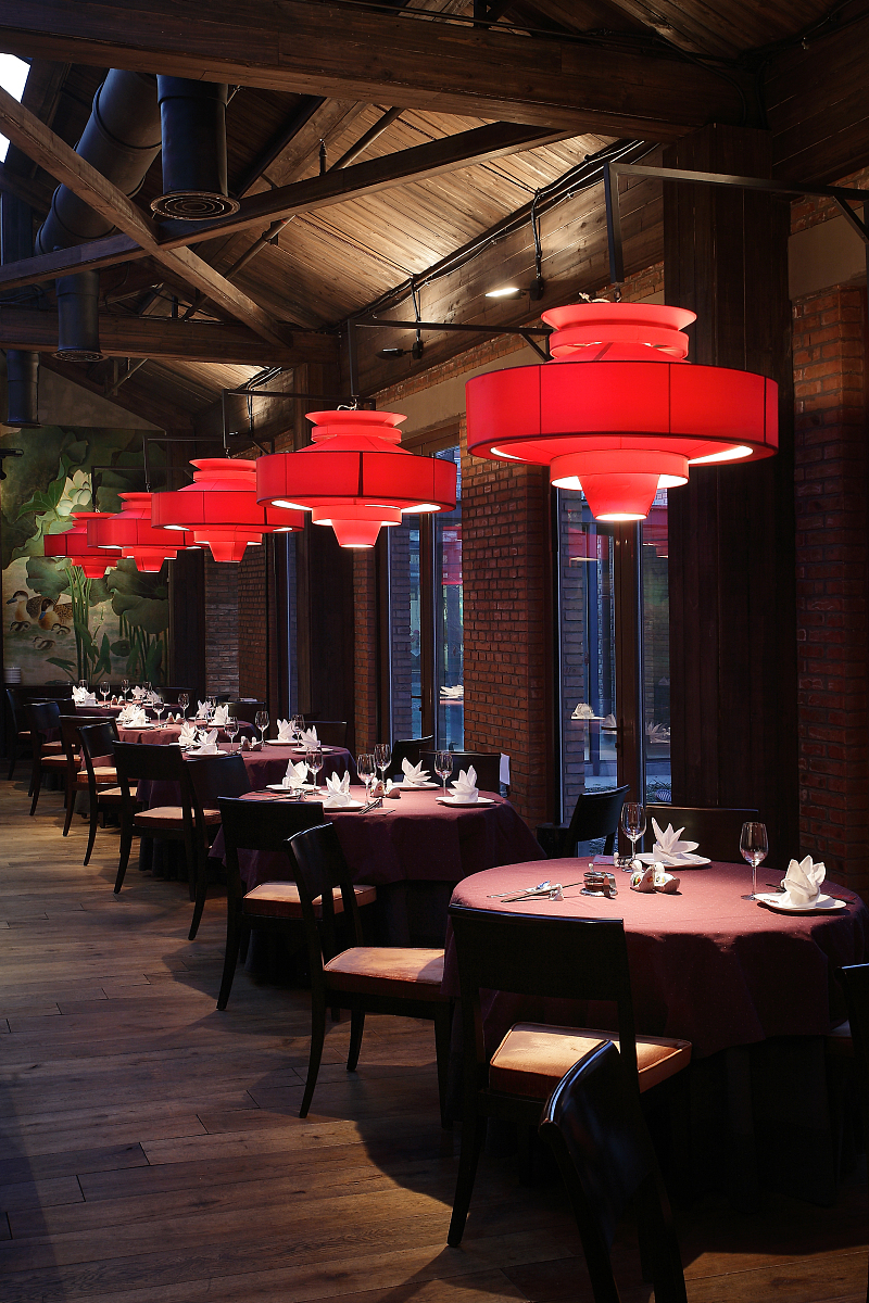 新中式燈籠造型餐廳吊燈